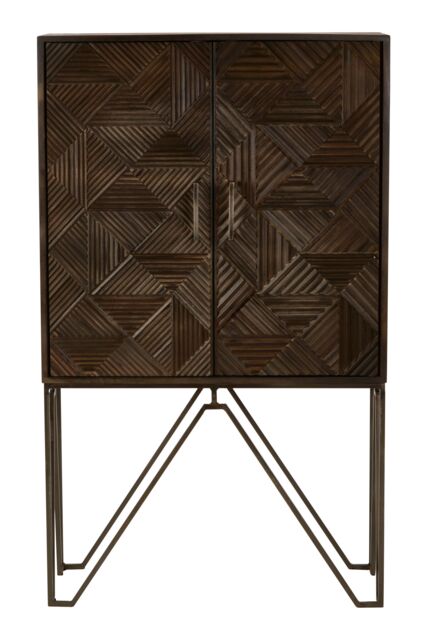Orsina Handcrafted Cabinet, Mango Wood Constructed Storage Cabinet, Durable Design Sideboard Cabinet For Bedroom in Brown - image 1