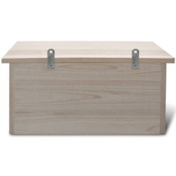 Berkfield Home Sparrow Houses 2 pcs Wood 44x15.5x21.5 cm in Brown - thumbnail 4