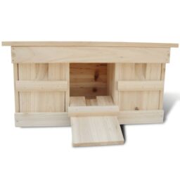 Berkfield Home Sparrow Houses 2 pcs Wood 44x15.5x21.5 cm in Brown - thumbnail 3