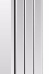 MirrorOutlet Oakley All Glass Triple Edge Bevelled Full Length Mirror 174 x 85 CM in Silver - Size: 1 Pack - thumbnail 3