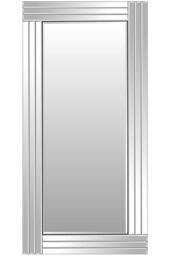 MirrorOutlet Oakley All Glass Triple Edge Bevelled Full Length Mirror 174 x 85 CM in Silver - Size: 1 Pack - thumbnail 5