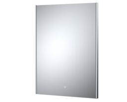 Balterley Rectangular LED Touch Sensor Mirror & Demister, 800x600mm - Chrome in Silver