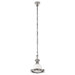 Berkfield Home Pendant Lighting 24x24x137 cm¬†Aluminium in Silver - Size: 24 x 24 x 137 cm - thumbnail 3