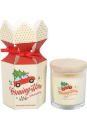 KDMD Coming Home for Christmas Spiced Berry Candle in Cream - thumbnail 2