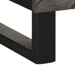 Berkfield Home Sideboard Black 60x33x75 cm Solid Wood Mango - Size: 60 x 33 x 75 cm - thumbnail 8