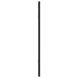 Berkfield Home Wall Mirror Black 50x60 cm Rectangle Iron - thumbnail 4