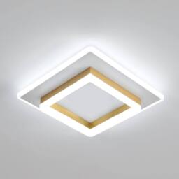 COMELY Modern LED Ceiling Lights, 30W Super Bright LED Ceiling Light, 6500K in Gold
