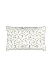 Sanderson 'Summer Scallop' Cotton Duvet Cover Set in Indigo - Size: Double - thumbnail 3