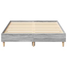 Berkfield Home Bed Frame 120x190 cm Grey Sonoma Engineered Wood - thumbnail 6