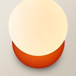 ValueLights Darla Pair of Frosted Globe IP44 Rated Bathroom Wall Lights with Bulbs in Burnt Orange - thumbnail 6