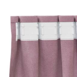 Berkfield Home Blackout Curtains with Top Tape 2 pcs Dark Pink Velvet - thumbnail 5