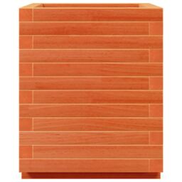 Berkfield Home Garden Planter Wax Brown 40x40x49.5 cm Solid Wood Pine - thumbnail 6