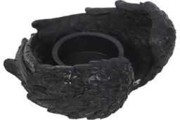 KDMD Raven Wings Tealight Candle Holder in Grey - thumbnail 4