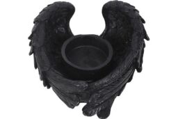 KDMD Raven Wings Tealight Candle Holder in Grey - thumbnail 3