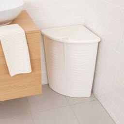 SPETLEK Corner Laundry Basket white - thumbnail 4