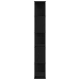 Berkfield Home Bookcase 5-Tier Black Oak 45x23, 5x162, 5 cm Engineered Wood - thumbnail 6