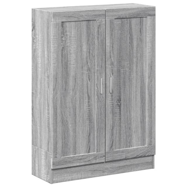Berkfield Home Book Cabinet Grey Sonoma 82.5x30.5x115 cm Engineered Wood - image 1