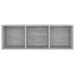 Berkfield Home TV Cabinets 4 pcs Concrete Grey 107x35x37 cm Engineered Wood - Size: 107 x 35 x 37 cm - thumbnail 5