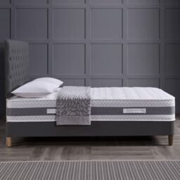 Rest Relax Stratford Memory Coil Quilted Mattress in White - Size: Single - thumbnail 4