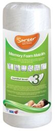 Sareer Furniture Limited Memory Foam Mattress in White - Size: King - thumbnail 5