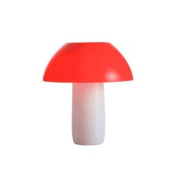 Voltico Solar Toadstool Stake Light LED Garden Mushroom Light Outdoor Décor in Red - thumbnail 2