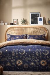Furn Constellation Celestial Reversible Duvet Cover Set - Size: Super King - thumbnail 2