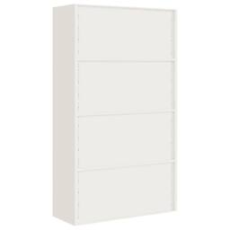 Berkfield Home File Cabinet White 105x40x180 cm Steel - Size: 105 x 40 x 180 cm - thumbnail 6
