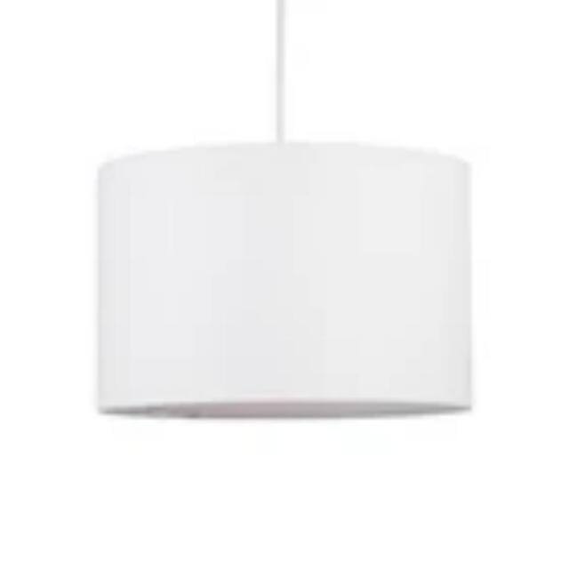 Havendro Modern White 25cm Ceiling Light Shade Easy Fit Lightshade Pendant - image 1