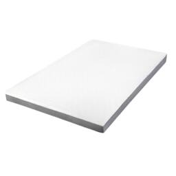Lavio Double Mattress Topper Memory Foam Ergonomic Dual Layer Hotel Quality in White - thumbnail 1