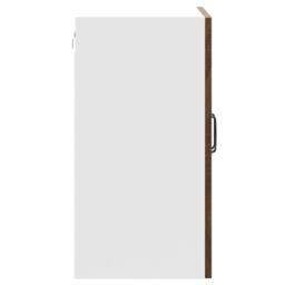 Berkfield Home Kitchen Wall Cabinet Kalmar Brown Oak Engineered Wood - thumbnail 7
