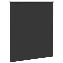 Berkfield Home Roller Blind Blackout Black 125x130 cm Fabric Width 121.6 cm Polyester - thumbnail 3
