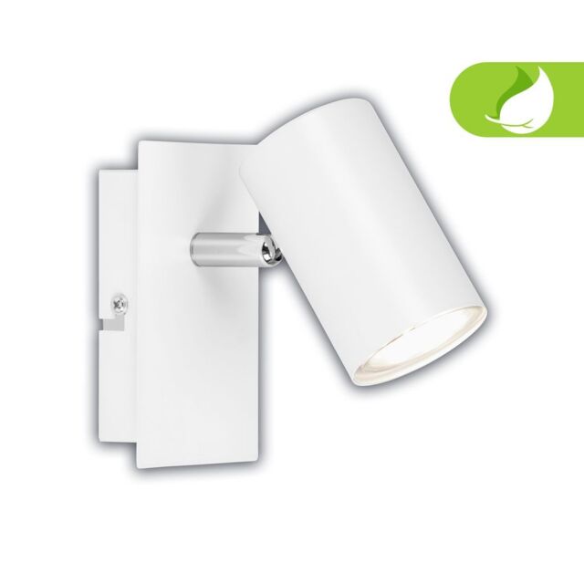 BRILONER Metal White GU10 LED Wall Spot Light - image 1