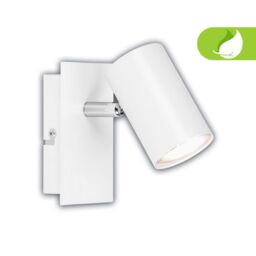 BRILONER Metal White GU10 LED Wall Spot Light