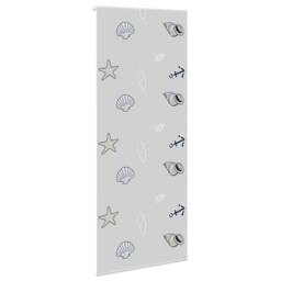 Berkfield Home Shower Roller Blind 90x240 cm Fabric Width 86 cm in Grey - thumbnail 1