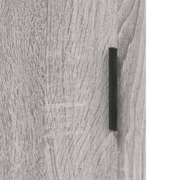 Berkfield Home Wall Cabinet Grey Sonoma 60x31x60 cm Engineered Wood - Size: 60 x 31 x 60 cm - thumbnail 9