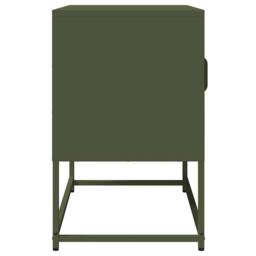 Berkfield Home TV Cabinet Olive Green 68x39x60.5 cm Cold-rolled Steel - thumbnail 7