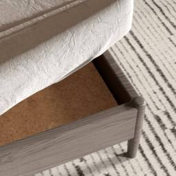 Berkfield Home Mattress Pad 80x200 cm Coir in Brown - thumbnail 3