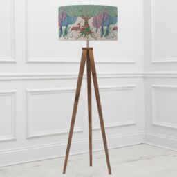 Voyage Maison Aratus Floor Lamp With Willow Woods Eva Lampshade in Off-White - thumbnail 2