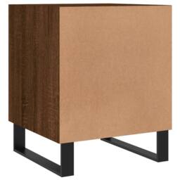 Berkfield Home Bedside Cabinets 2 pcs Brown Oak 40x40x50 cm Engineered Wood - Size: 40 x 40 x 50 cm - thumbnail 9