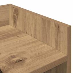 Berkfield Home Sideboard Artisan Oak 105x30x70 cm Engineered Wood in Brown - Size: 105 x 30 x 70 cm - thumbnail 8