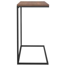 Berkfield Home Side Table Black 55x35x66 cm Engineered Wood - Size: 55 x 35 x 66 cm - thumbnail 4