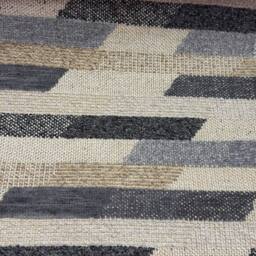 Somnior Deco Arch 2 Seater Sofa Sherpa Columbus Fabric, Made in the UK in Charcoal - thumbnail 4