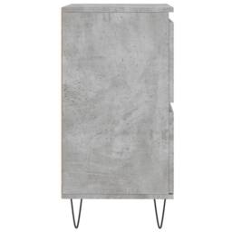 Berkfield Home Sideboards 2 pcs Concrete Grey Engineered Wood - thumbnail 7