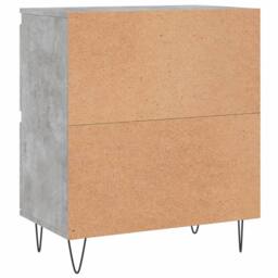 Berkfield Home Sideboards 2 pcs Concrete Grey Engineered Wood - thumbnail 8