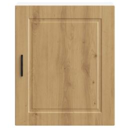 Berkfield Home Kitchen Wall Cabinet¬†Porto Artisan Oak Engineered Wood in Brown - thumbnail 5