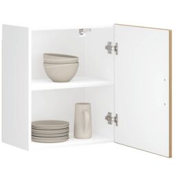Berkfield Home Kitchen Wall Cabinet¬†Porto Artisan Oak Engineered Wood in Brown - thumbnail 1
