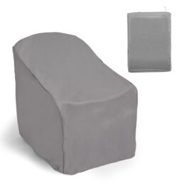 VonHaus Heavy Duty Waterproof Adirondack Chair Cover in Grey - thumbnail 1