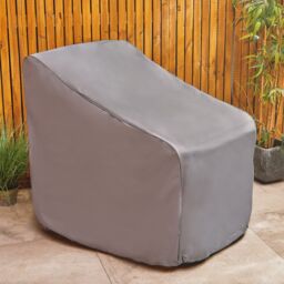 VonHaus Heavy Duty Waterproof Adirondack Chair Cover in Grey - thumbnail 3