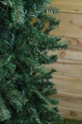 Samuel Alexander 7.5ft (2.2m) Green Spruce Pencil Pine Christmas Tree with Metal Stand - thumbnail 4