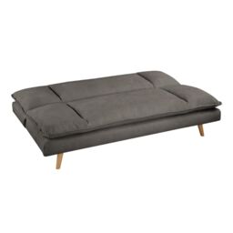 Home Detail Bonnet Sofa Bed in Dark Grey - Size: 3 Seater - thumbnail 4